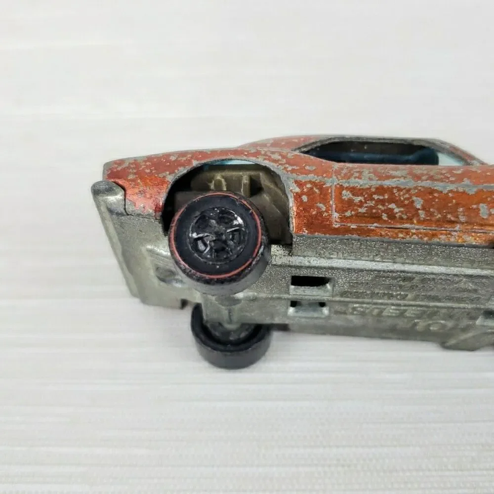 Vintage Hot Wheels Redline Custom Camaro Die Cast Car Hong Kong Mattel Toy Flaws